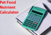 Compare Pet Food Nutrients Easily with Our Simple Calculator